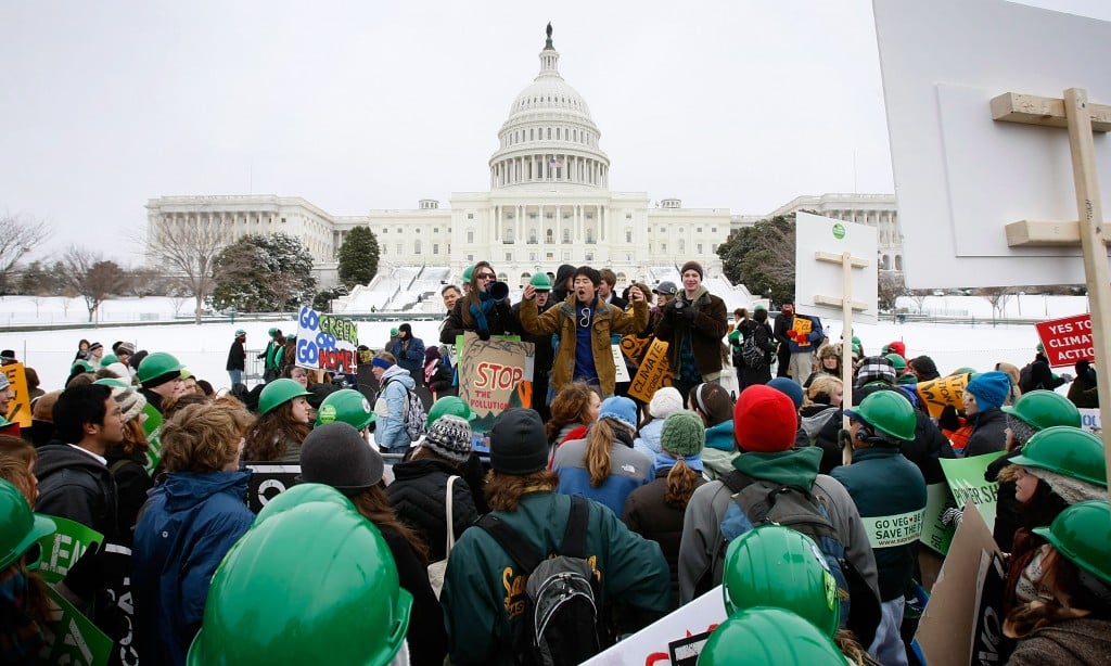 Youth Rally For Change In Energy, Climate And Economic Policy