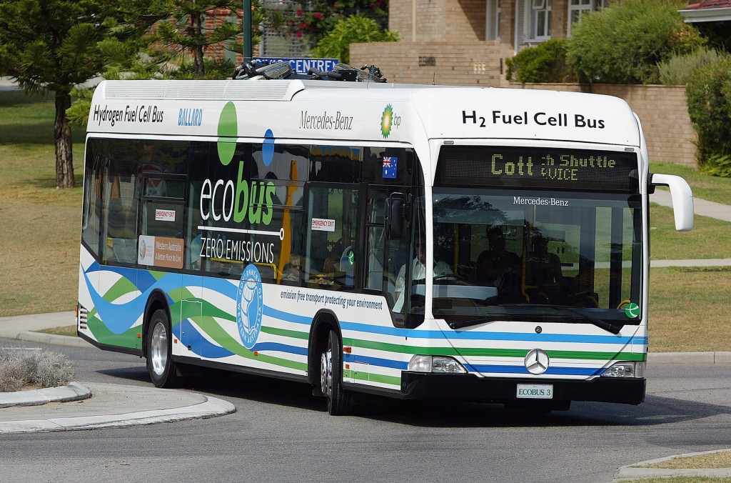 Hydrogen Fuel Cell Buses Tested In Perth